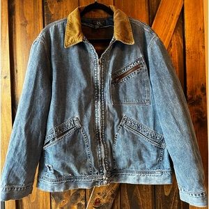 RRL Ralph Lauren 2 Piece Jean Wool Jacket